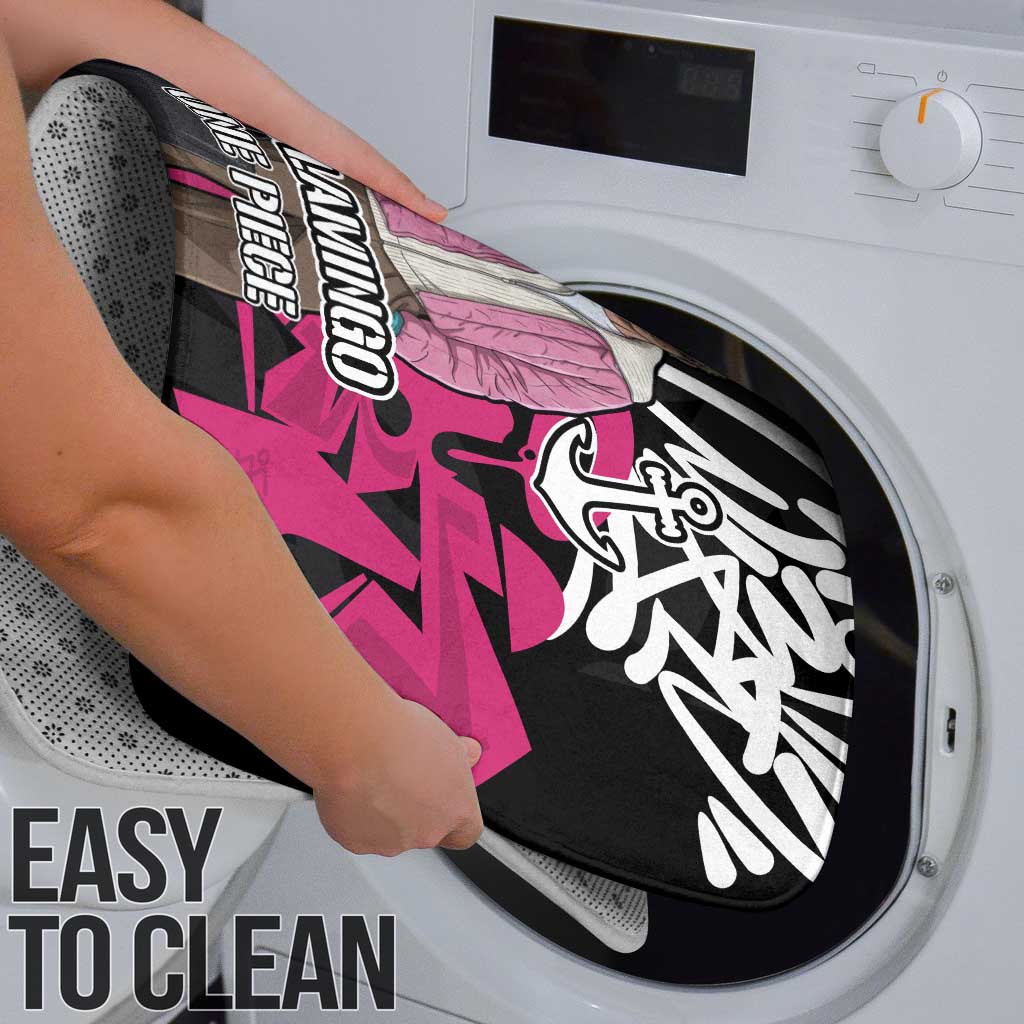 Donquixote Doflamingo One Piece Bathroom Set Graffiti Street Art Anime Collage