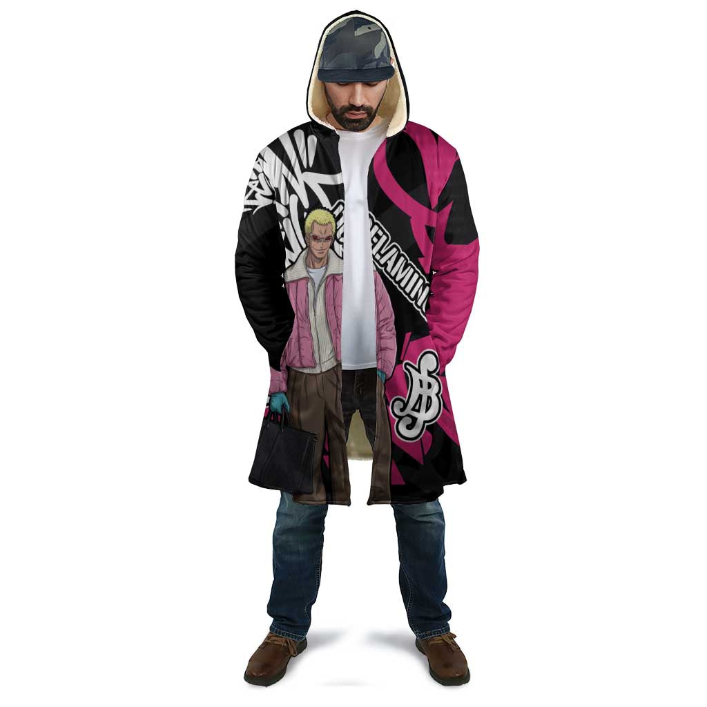 Donquixote Doflamingo One Piece Cloak Graffiti Street Art Anime Collage
