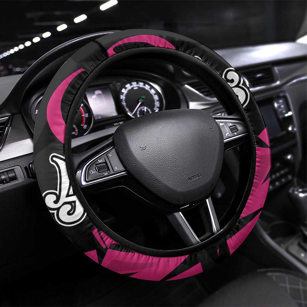 Donquixote Doflamingo One Piece Steering Wheel Cover Graffiti Street Art Anime Collage