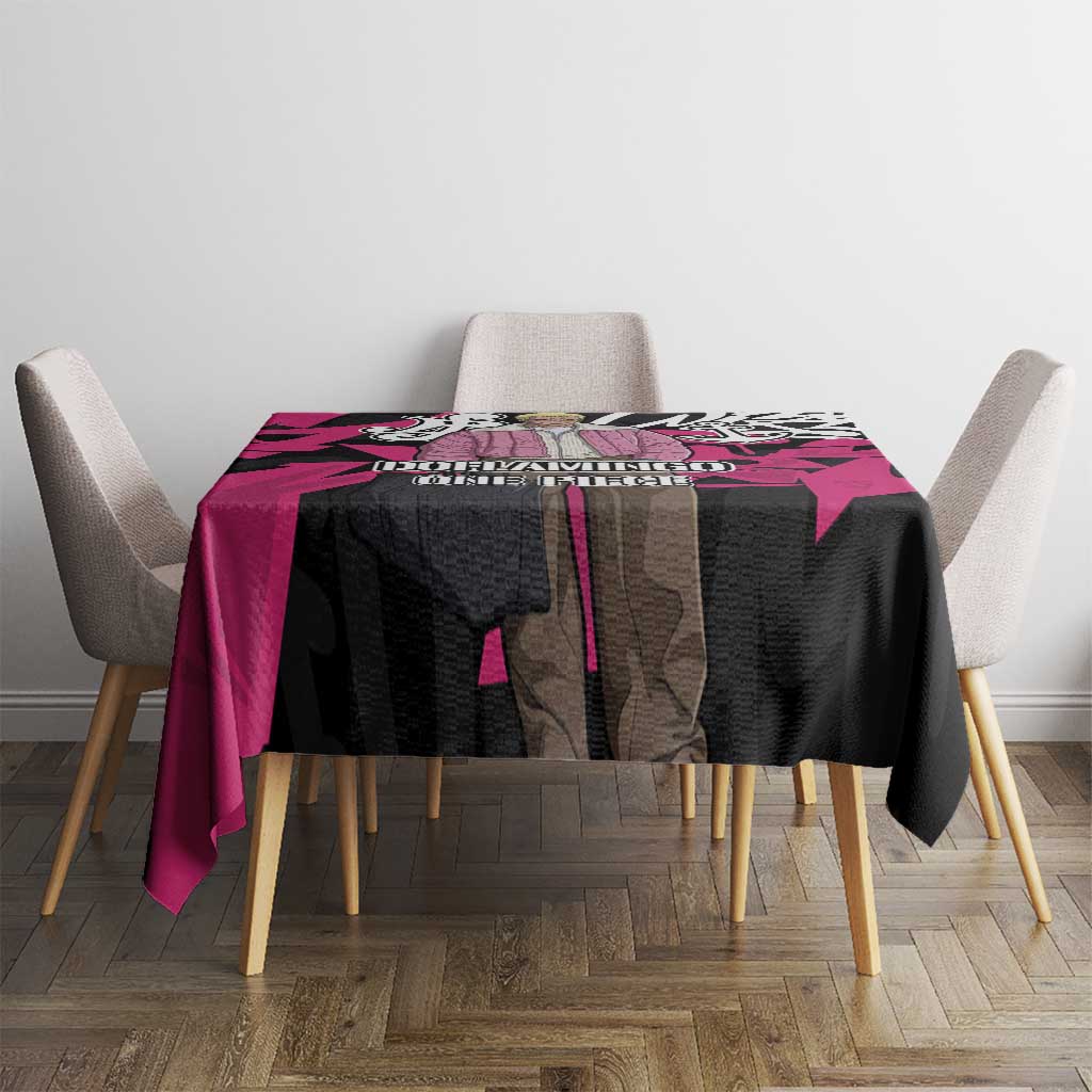 Donquixote Doflamingo One Piece Tablecloth Graffiti Street Art Anime Collage