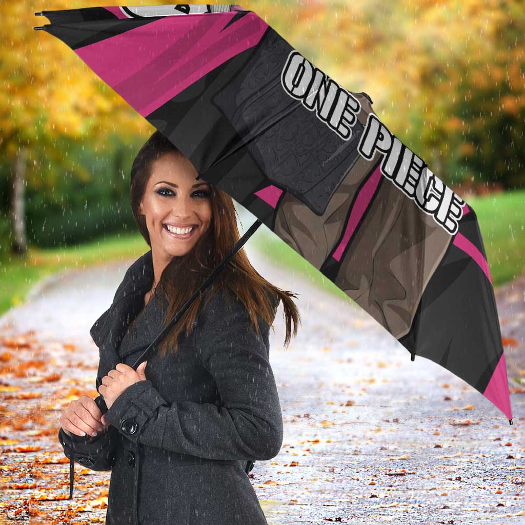Donquixote Doflamingo One Piece Umbrella Graffiti Street Art Anime Collage