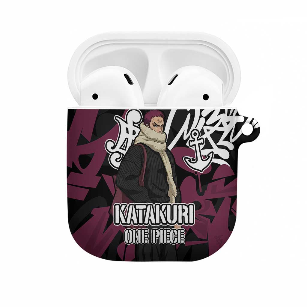 Charlotte Katakuri One Piece AirPods Case Graffiti Street Art Anime Collage