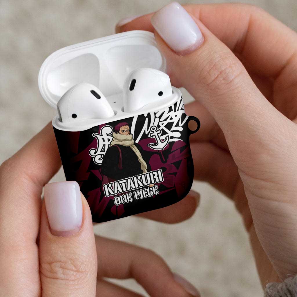 Charlotte Katakuri One Piece AirPods Case Graffiti Street Art Anime Collage