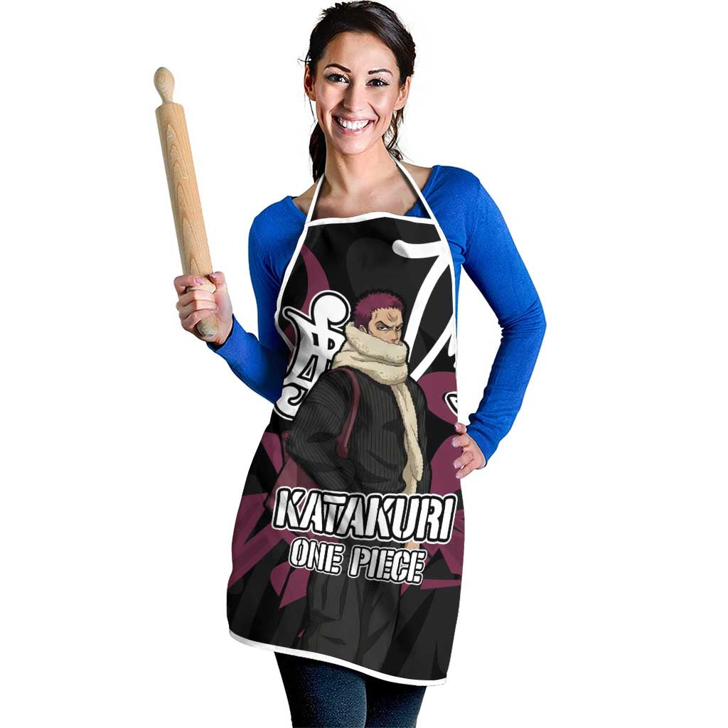 Charlotte Katakuri One Piece Apron Graffiti Street Art Anime Collage