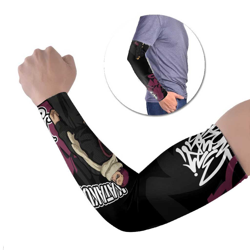 Charlotte Katakuri One Piece Arm Sleeves Graffiti Street Art Anime Collage