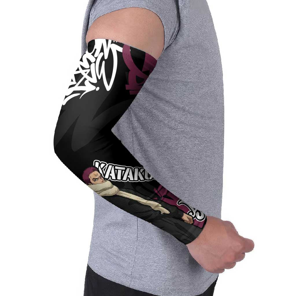 Charlotte Katakuri One Piece Arm Sleeves Graffiti Street Art Anime Collage