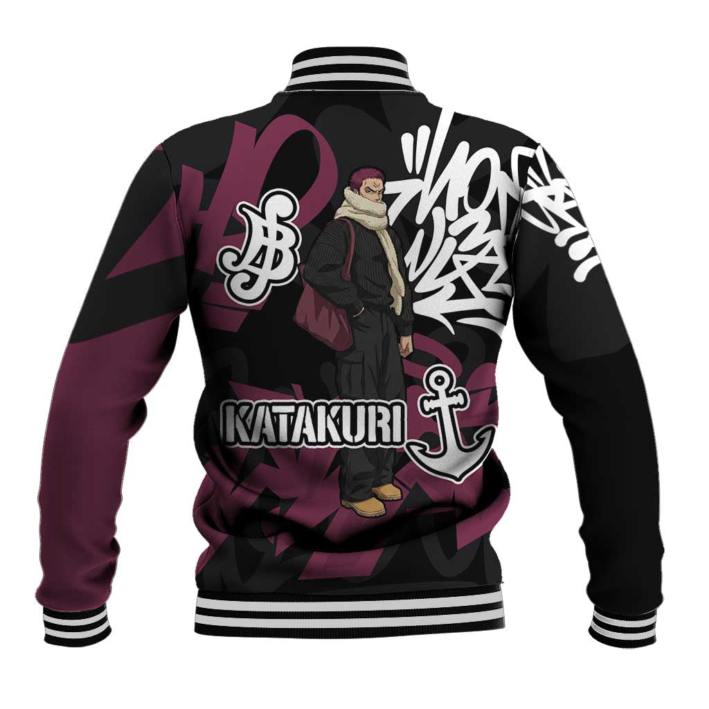 Charlotte Katakuri One Piece Baseball Jacket Graffiti Street Art Anime Collage