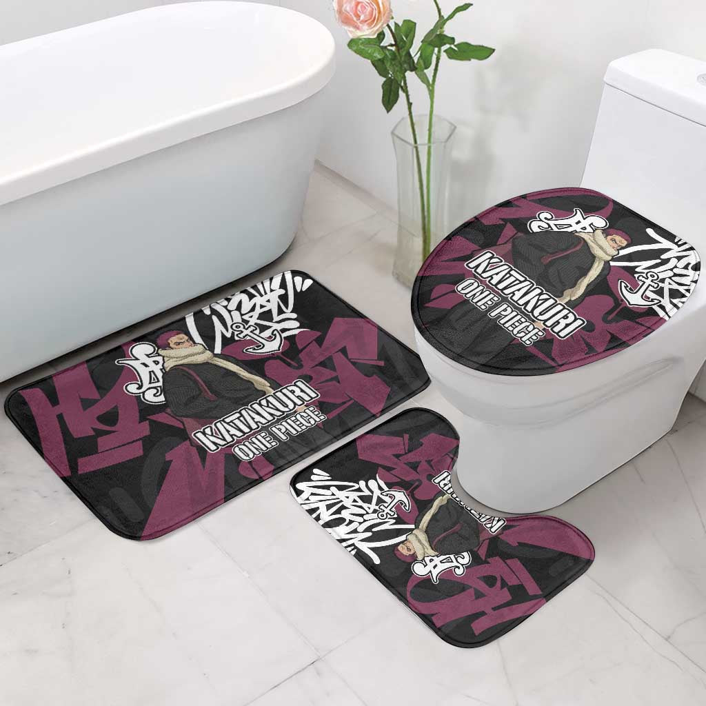 Charlotte Katakuri One Piece Bathroom Set Graffiti Street Art Anime Collage