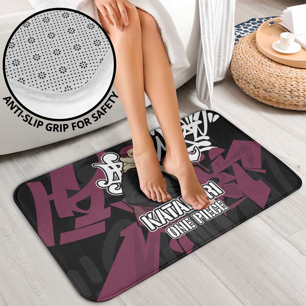 Charlotte Katakuri One Piece Bathroom Set Graffiti Street Art Anime Collage