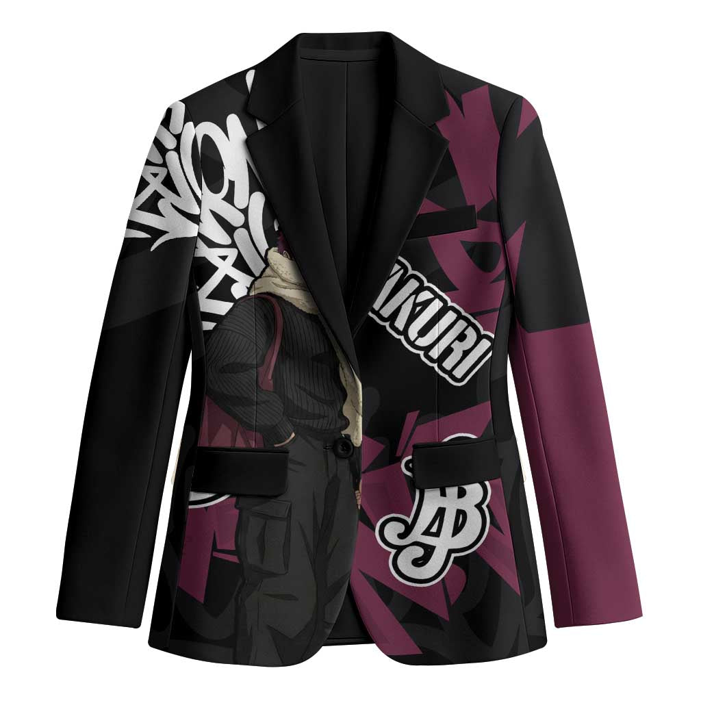 Charlotte Katakuri One Piece Blazer Graffiti Street Art Anime Collage