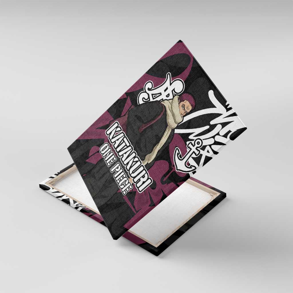 Charlotte Katakuri One Piece Canvas Wall Art Graffiti Street Art Anime Collage