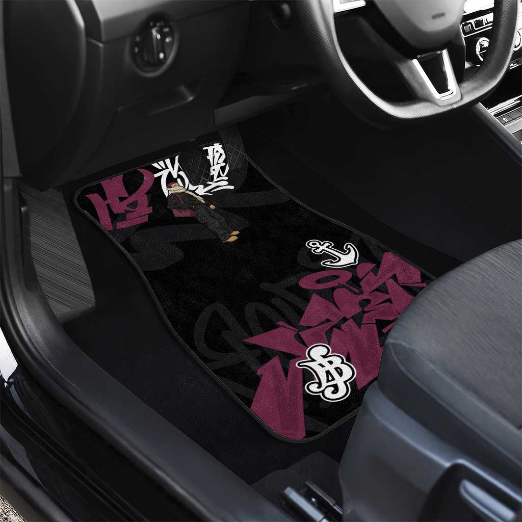 Charlotte Katakuri One Piece Car Mats Graffiti Street Art Anime Collage