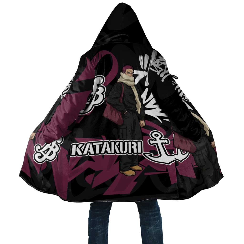 Charlotte Katakuri One Piece Cloak Graffiti Street Art Anime Collage