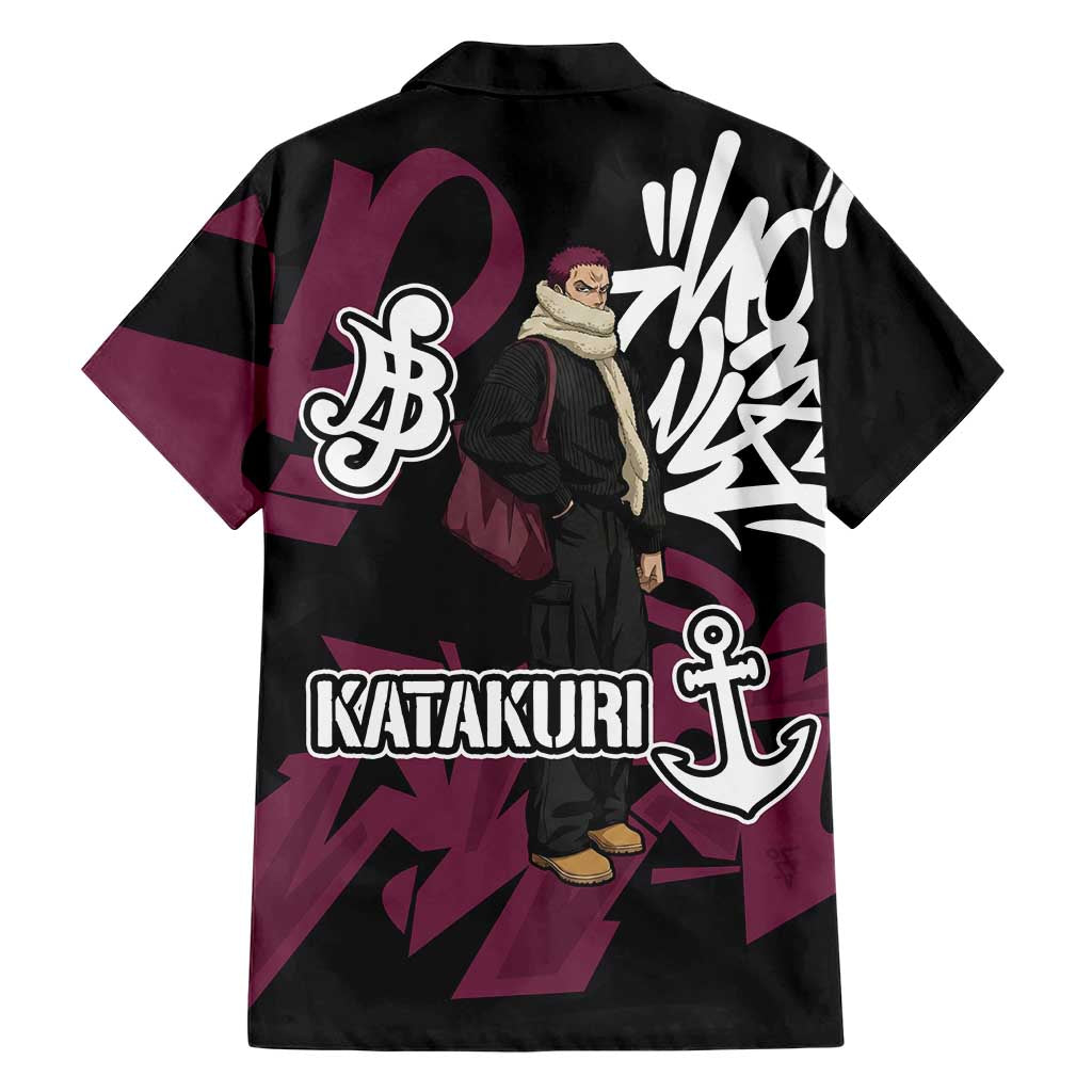 Charlotte Katakuri One Piece Family Matching Mermaid Dress and Hawaiian Shirt Graffiti Street Art Anime Collage