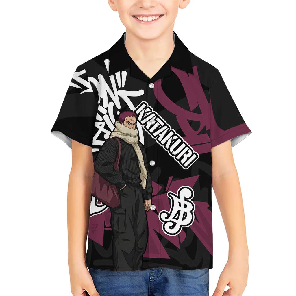 Charlotte Katakuri One Piece Hawaiian Shirt Graffiti Street Art Anime Collage