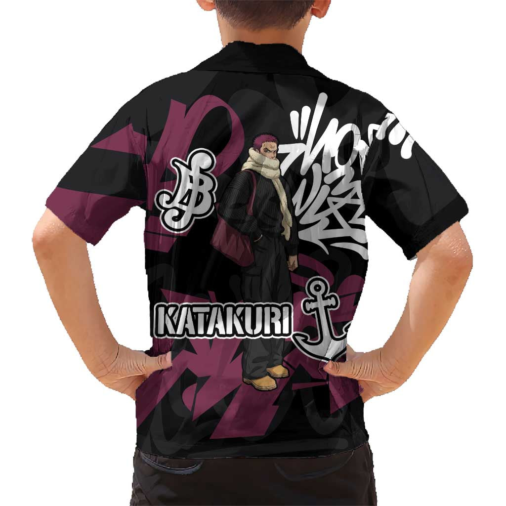 Charlotte Katakuri One Piece Hawaiian Shirt Graffiti Street Art Anime Collage