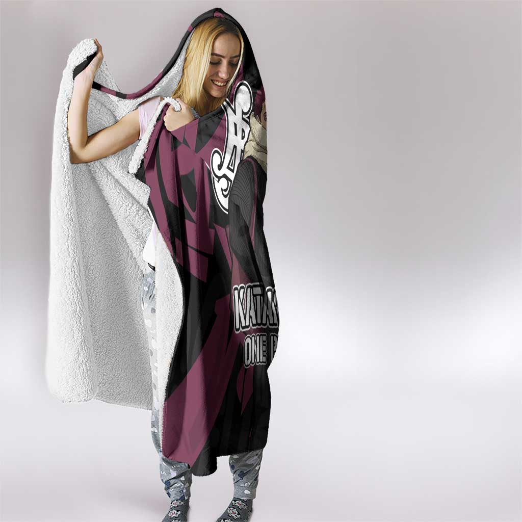 Charlotte Katakuri One Piece Hooded Blanket Graffiti Street Art Anime Collage