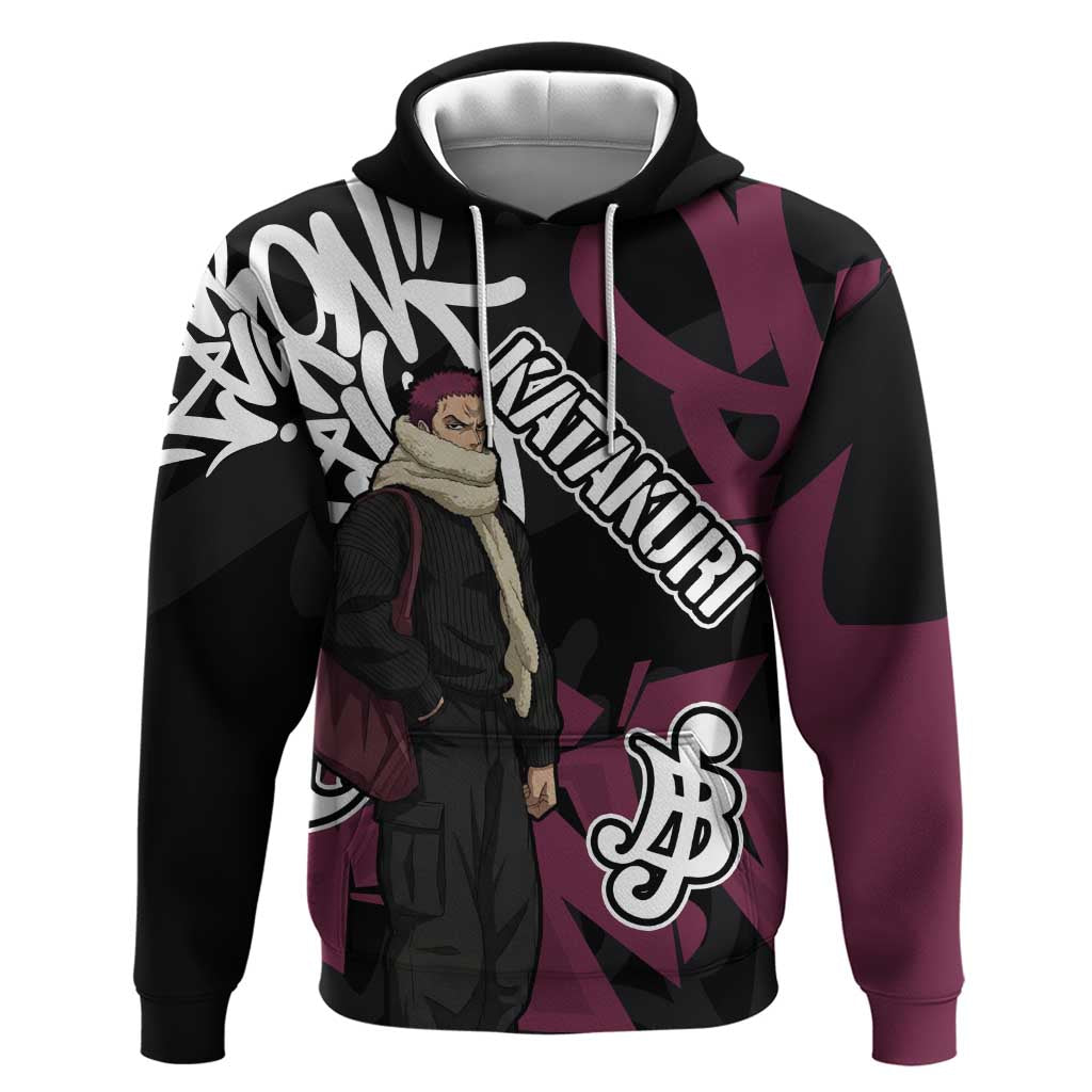 Charlotte Katakuri One Piece Hoodie Graffiti Street Art Anime Collage