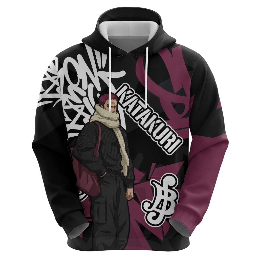 Charlotte Katakuri One Piece Hoodie Graffiti Street Art Anime Collage