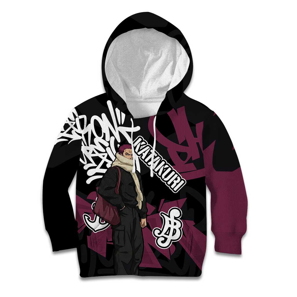 Charlotte Katakuri One Piece Kid Hoodie Graffiti Street Art Anime Collage