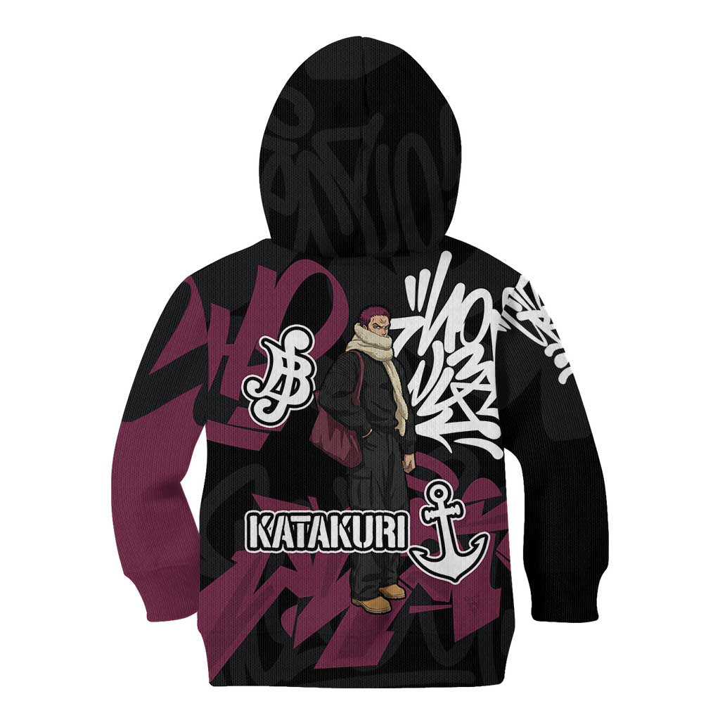 Charlotte Katakuri One Piece Kid Hoodie Graffiti Street Art Anime Collage