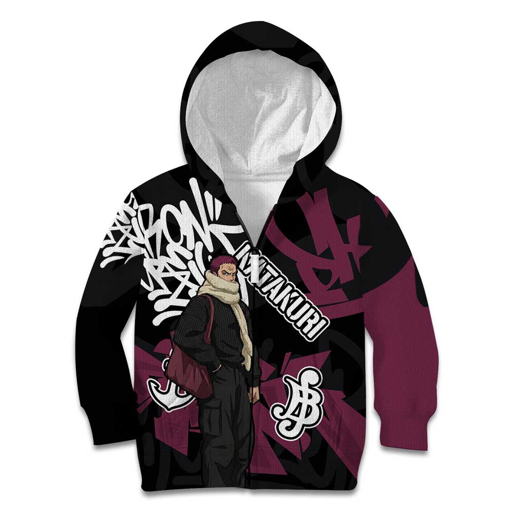 Charlotte Katakuri One Piece Kid Hoodie Graffiti Street Art Anime Collage