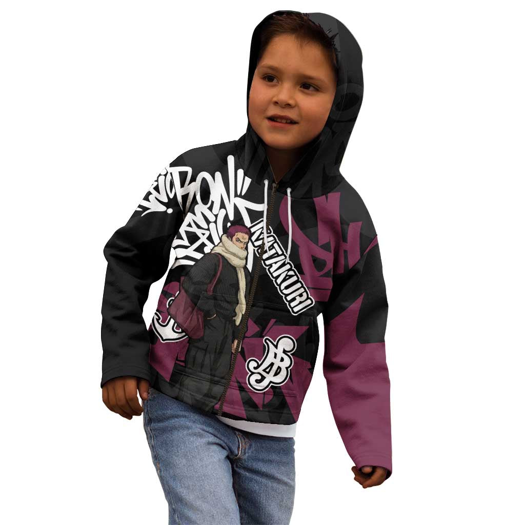 Charlotte Katakuri One Piece Kid Hoodie Graffiti Street Art Anime Collage