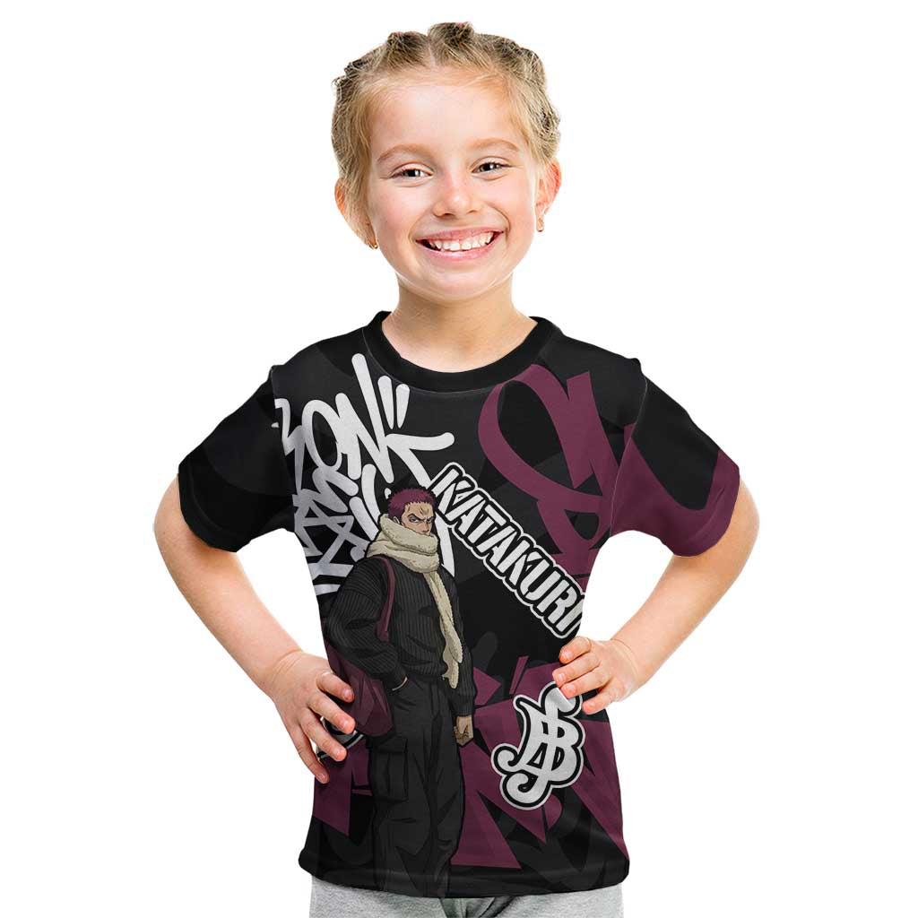 Charlotte Katakuri One Piece Kid T Shirt Graffiti Street Art Anime Collage