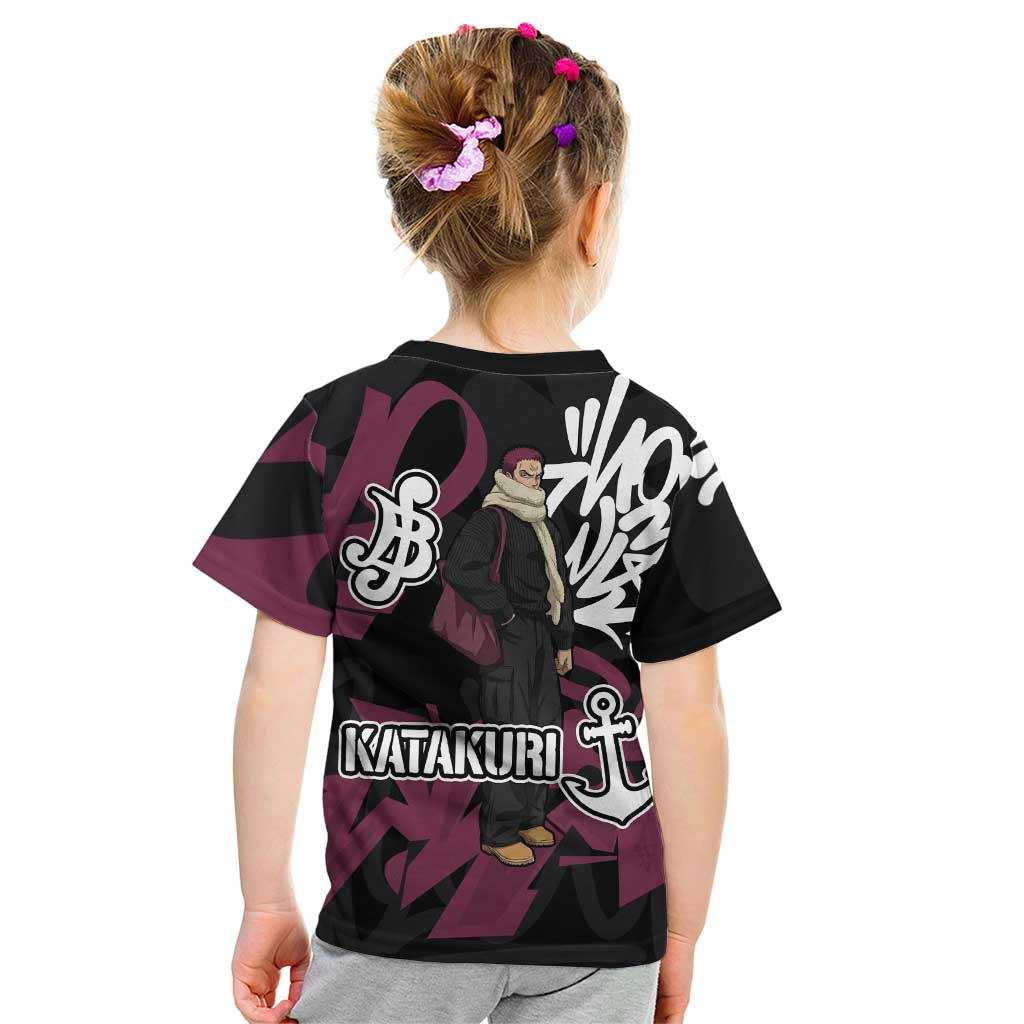 Charlotte Katakuri One Piece Kid T Shirt Graffiti Street Art Anime Collage