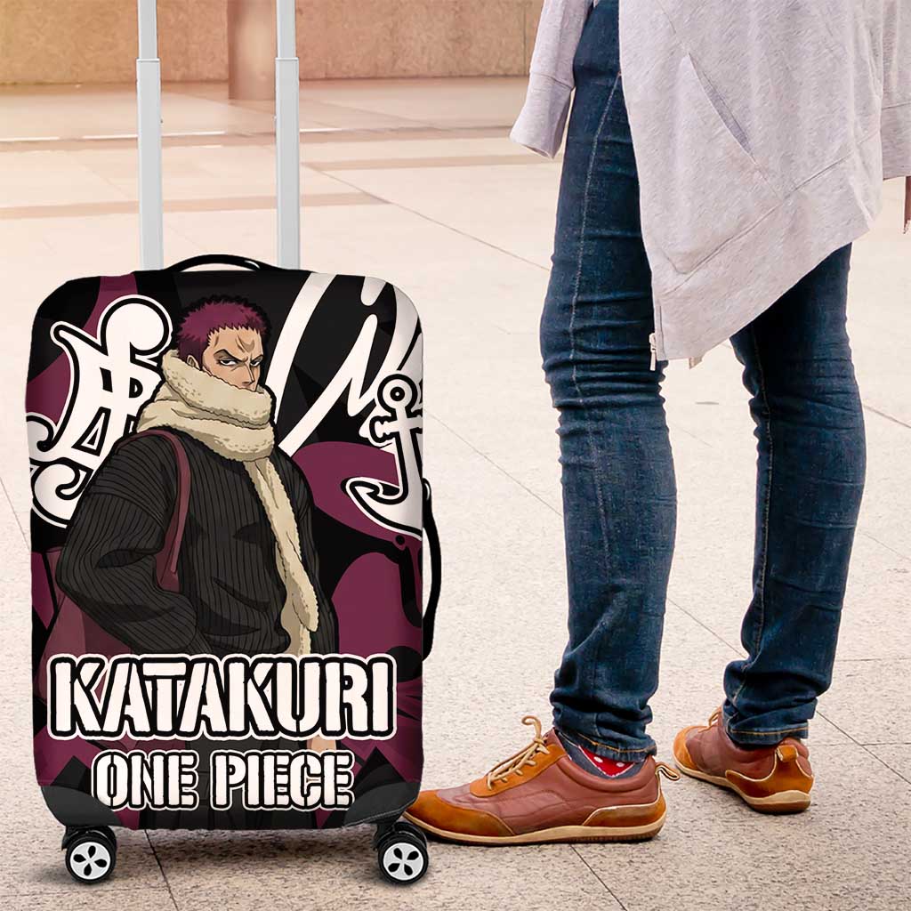 Charlotte Katakuri One Piece Luggage Cover Graffiti Street Art Anime Collage