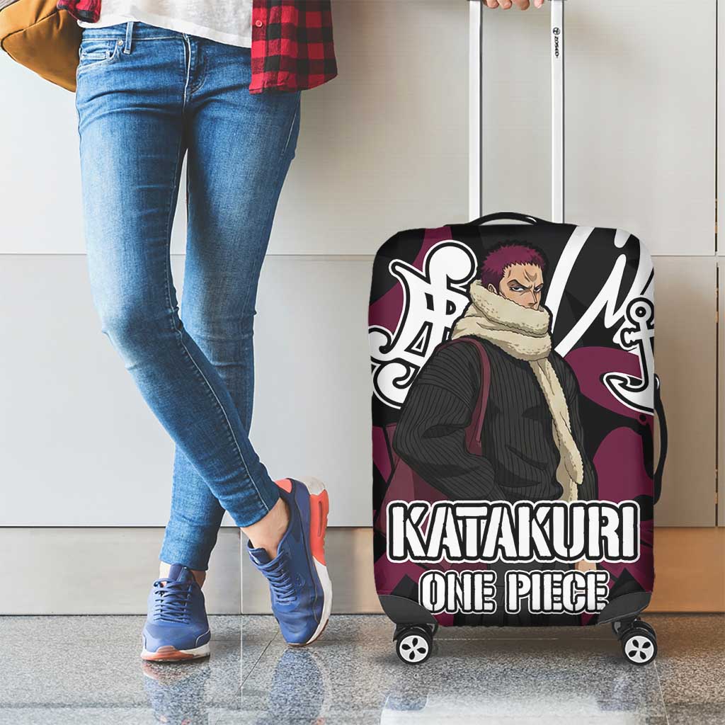 Charlotte Katakuri One Piece Luggage Cover Graffiti Street Art Anime Collage