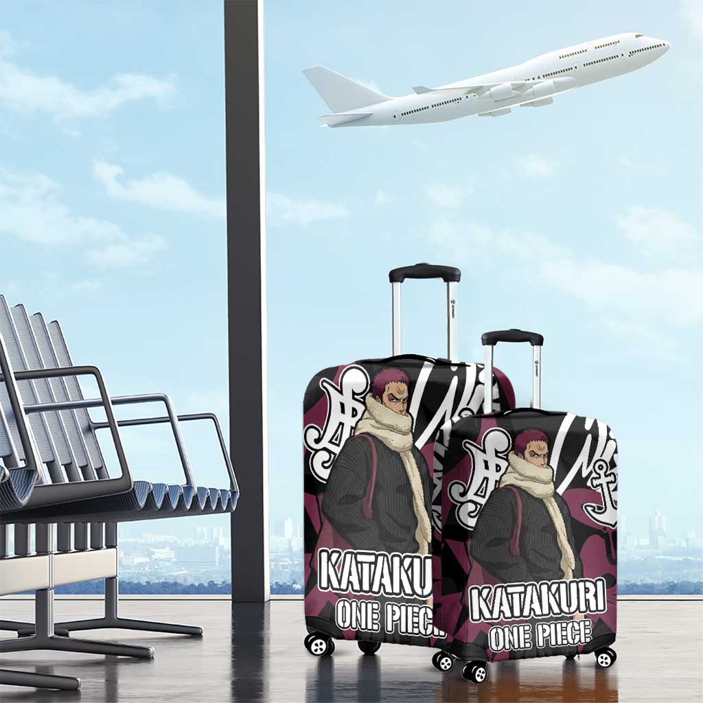Charlotte Katakuri One Piece Luggage Cover Graffiti Street Art Anime Collage