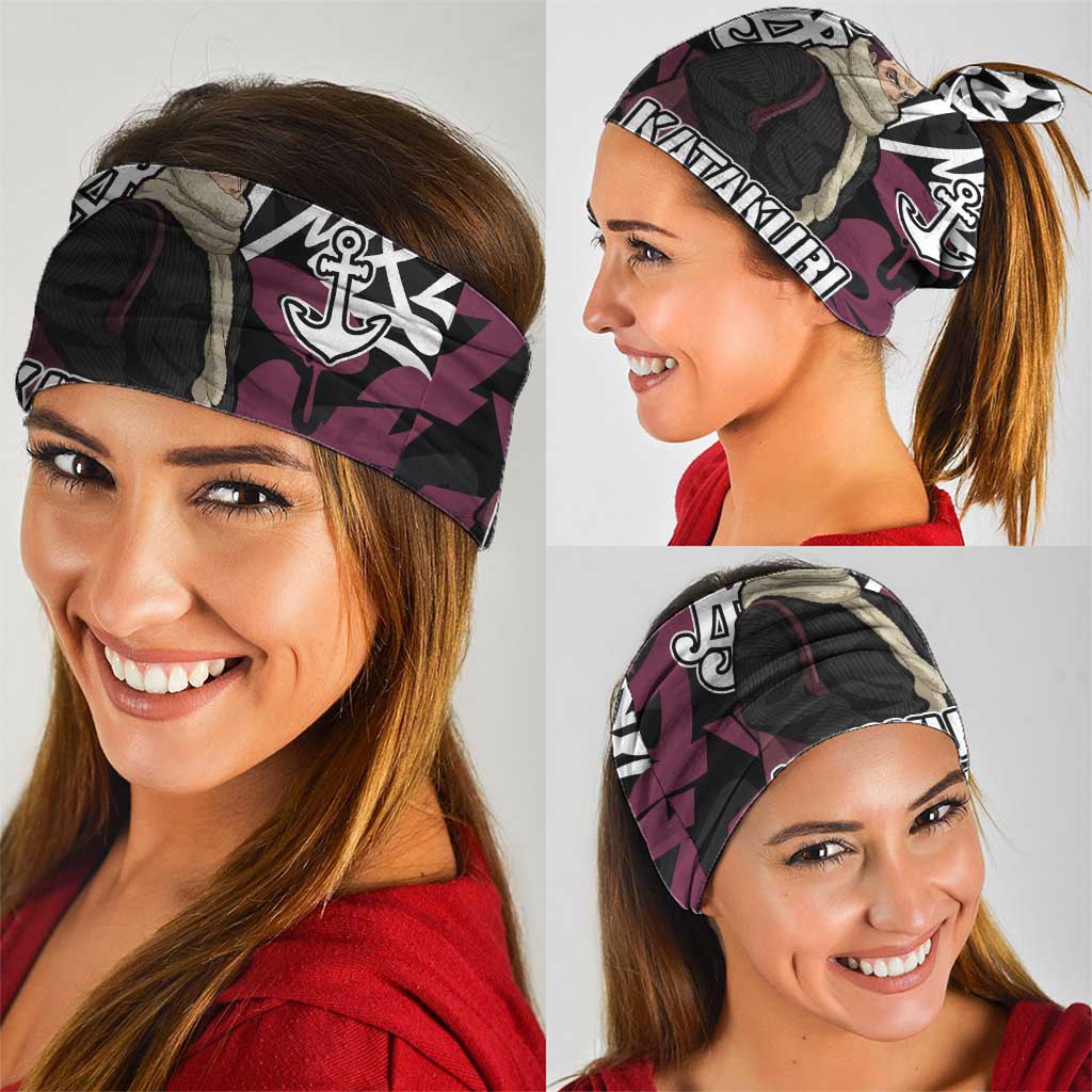 Charlotte Katakuri One Piece Neck Gaiter Graffiti Street Art Anime Collage