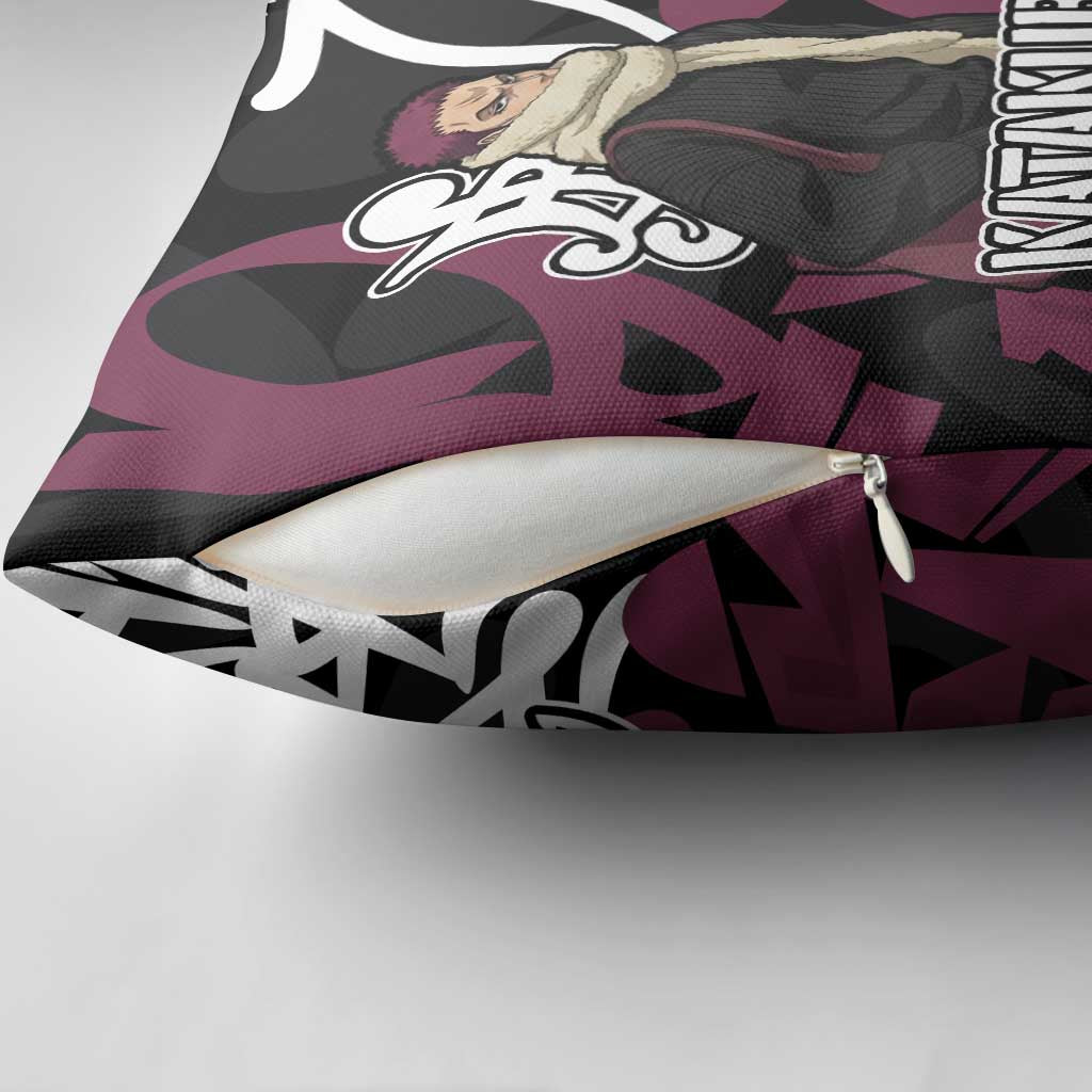 Charlotte Katakuri One Piece Pillow Cover Graffiti Street Art Anime Collage