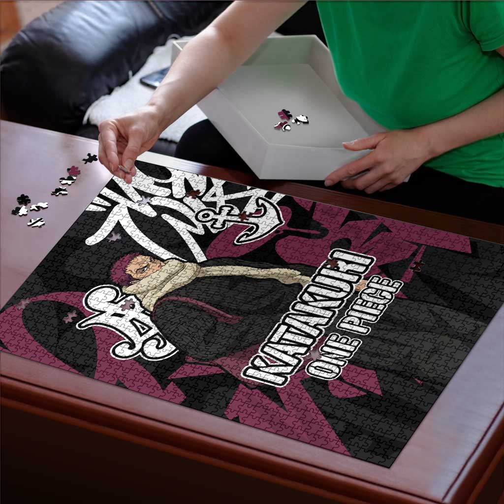 Charlotte Katakuri One Piece Puzzle Graffiti Street Art Anime Collage