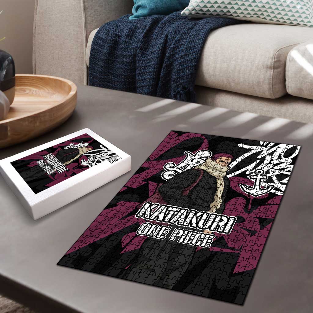 Charlotte Katakuri One Piece Puzzle Graffiti Street Art Anime Collage