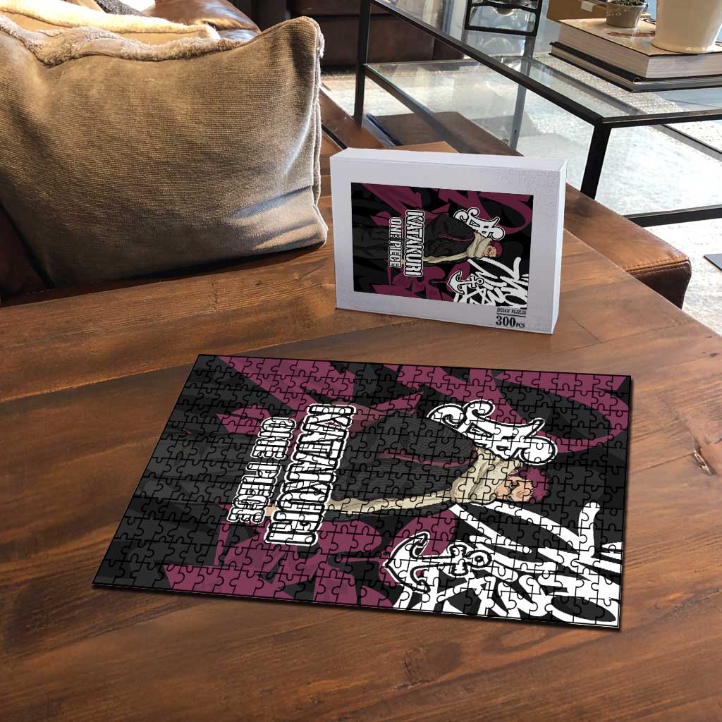 Charlotte Katakuri One Piece Puzzle Graffiti Street Art Anime Collage