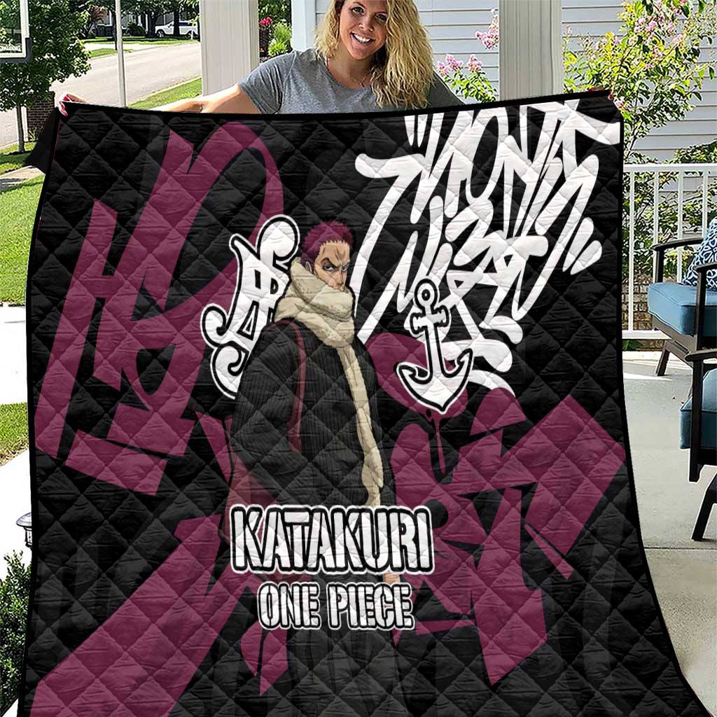 Charlotte Katakuri One Piece Quilt Graffiti Street Art Anime Collage