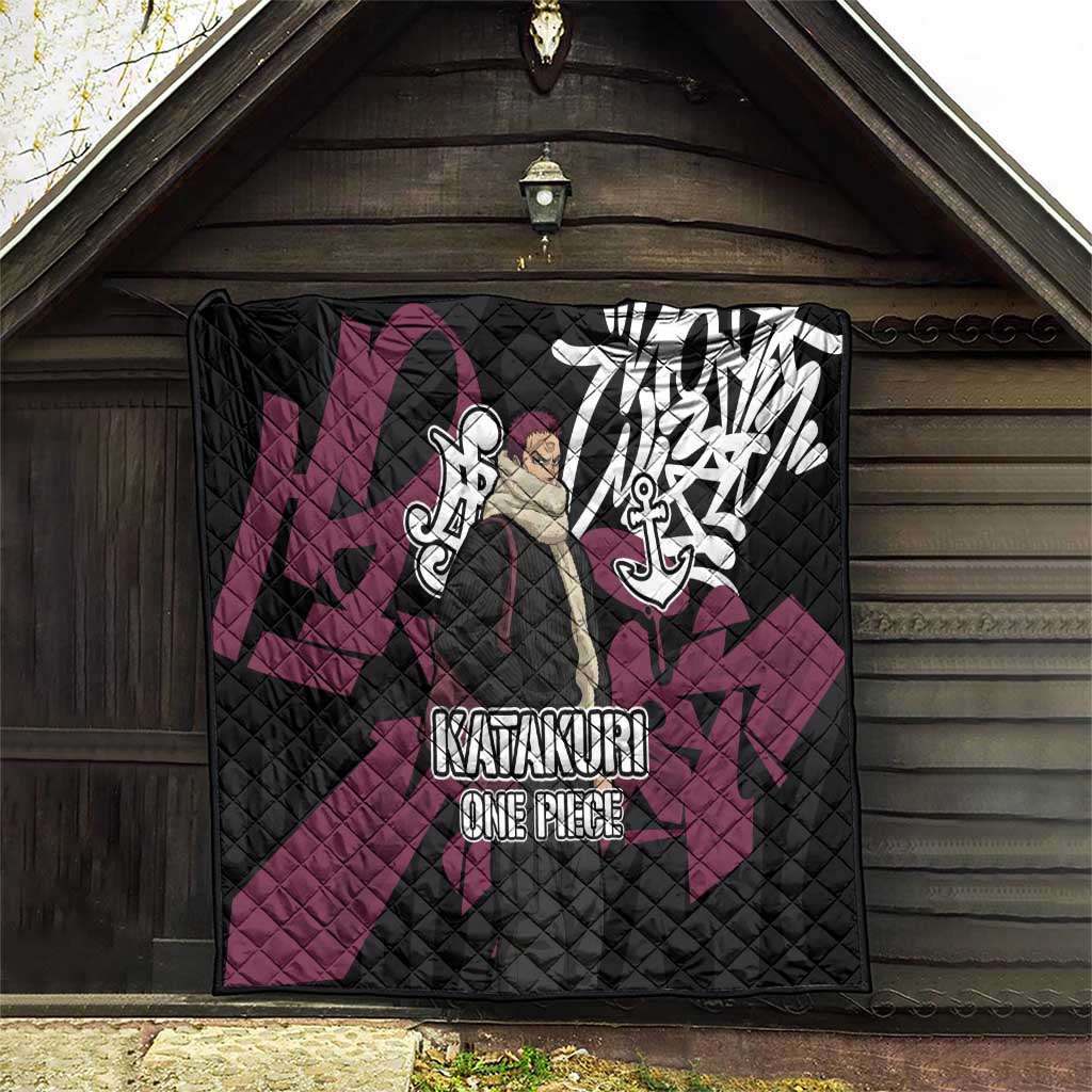 Charlotte Katakuri One Piece Quilt Graffiti Street Art Anime Collage