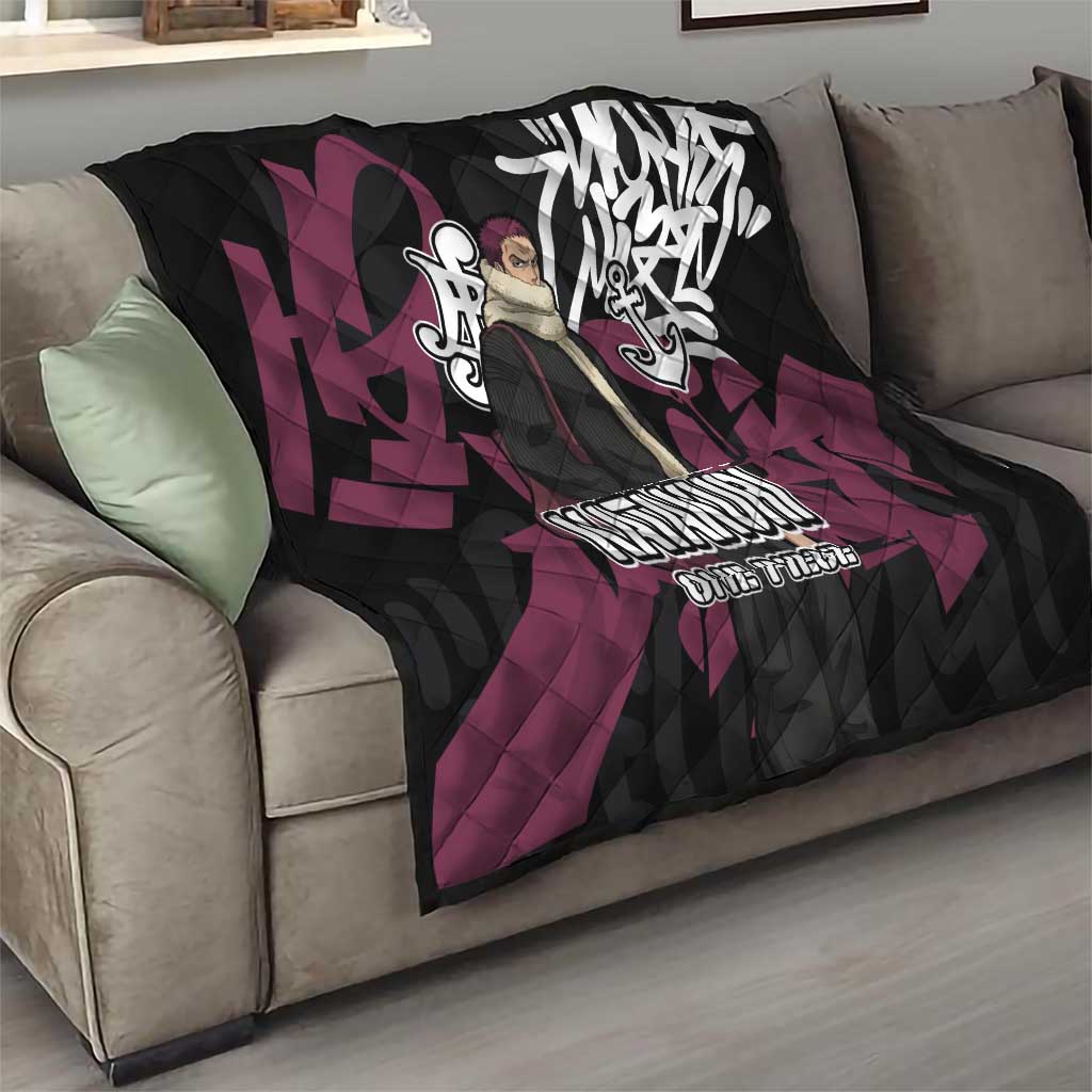 Charlotte Katakuri One Piece Quilt Graffiti Street Art Anime Collage