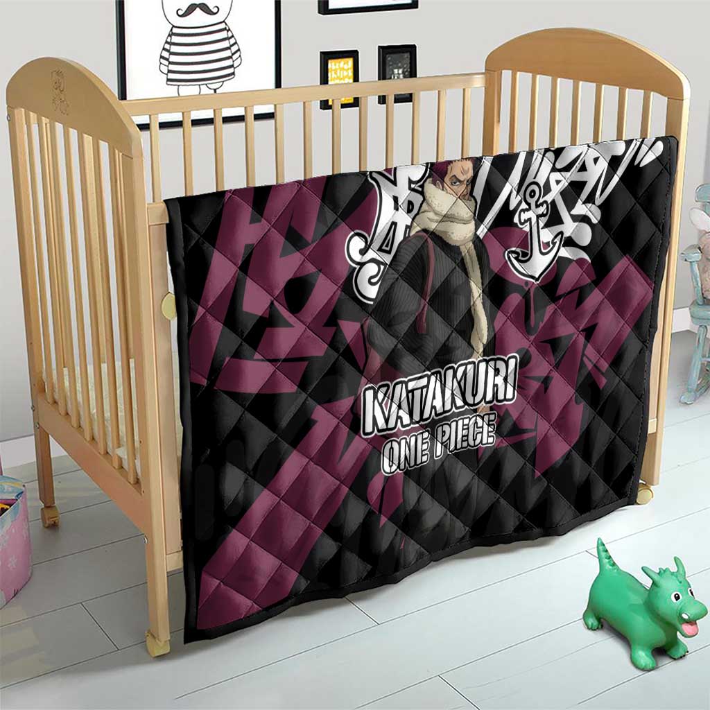 Charlotte Katakuri One Piece Quilt Graffiti Street Art Anime Collage