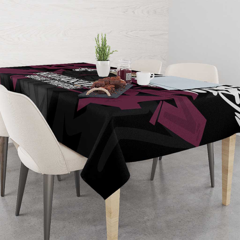 Charlotte Katakuri One Piece Tablecloth Graffiti Street Art Anime Collage