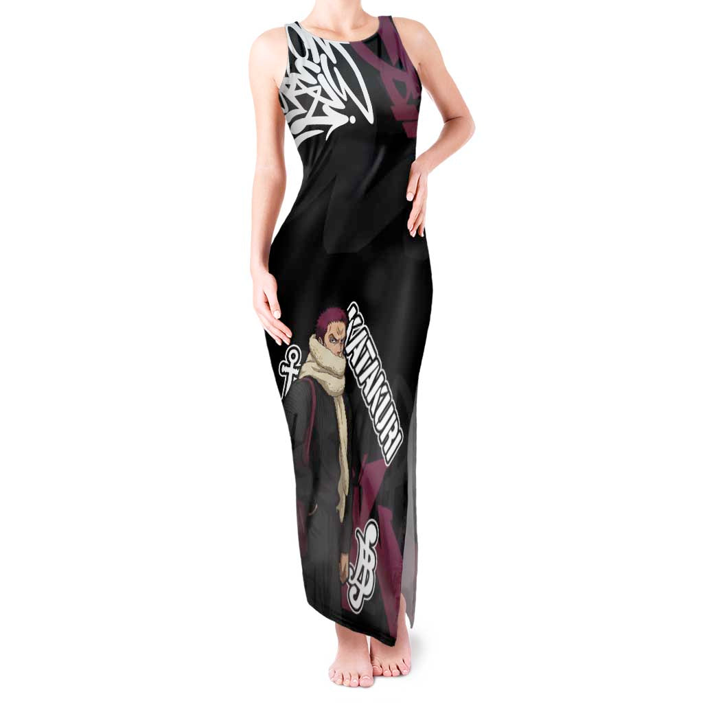 Charlotte Katakuri One Piece Tank Maxi Dress Graffiti Street Art Anime Collage