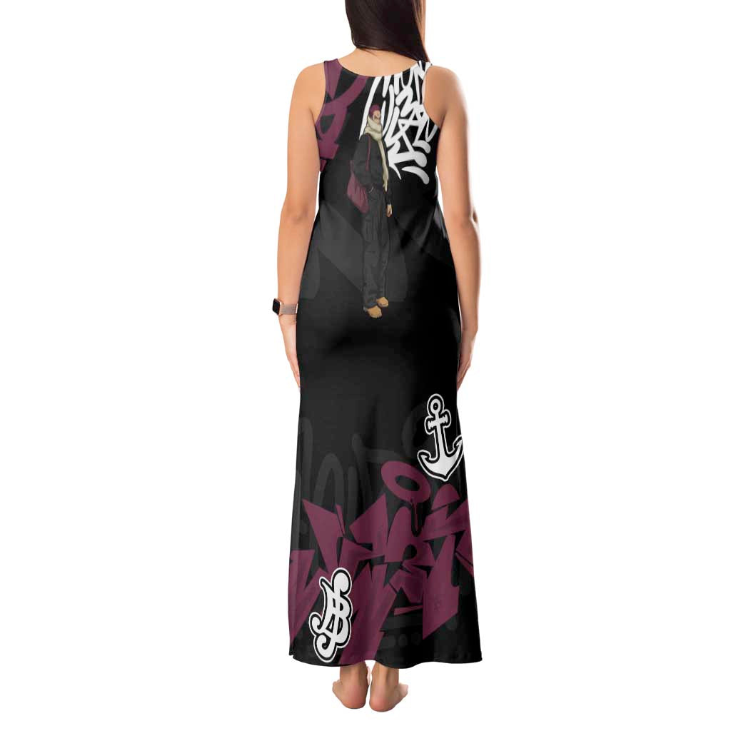 Charlotte Katakuri One Piece Tank Maxi Dress Graffiti Street Art Anime Collage