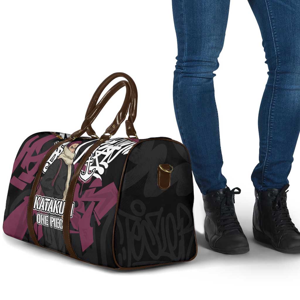 Charlotte Katakuri One Piece Travel Bag Graffiti Street Art Anime Collage