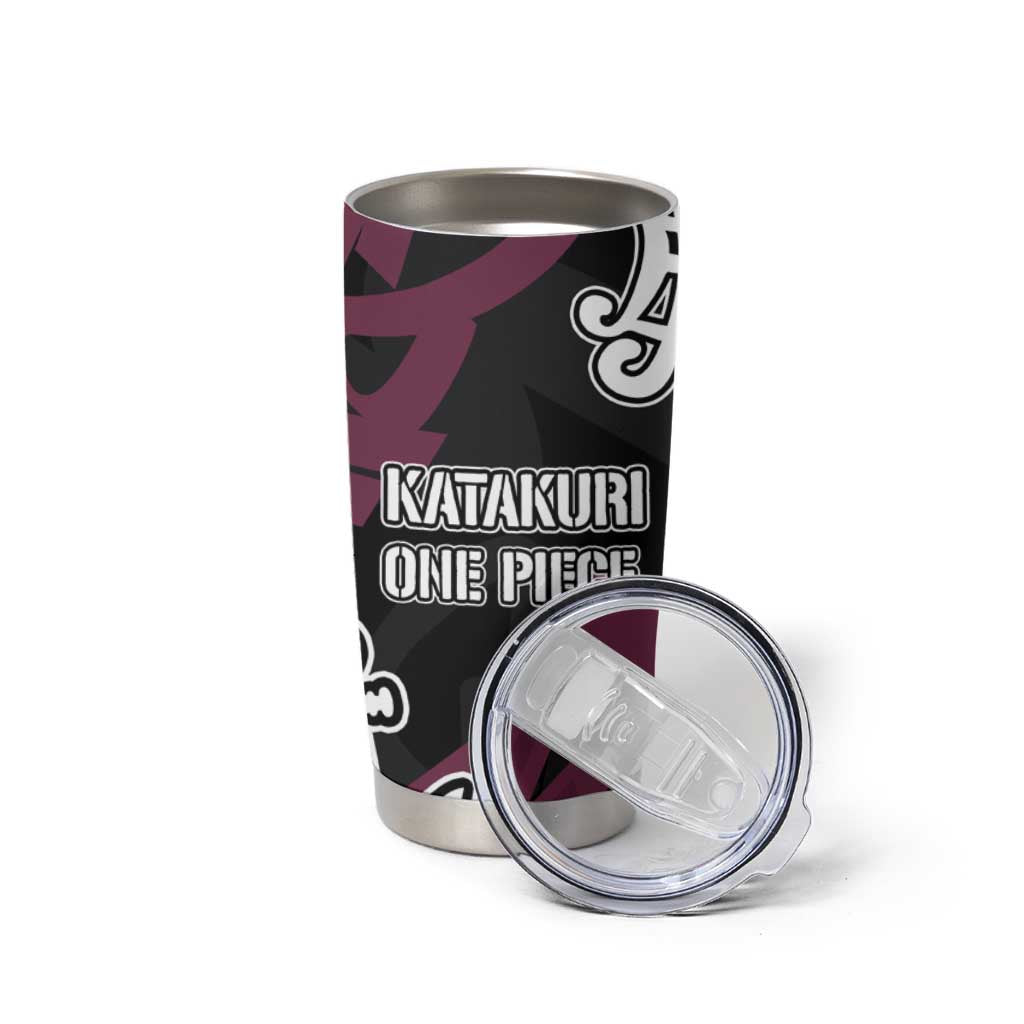 Charlotte Katakuri One Piece Tumbler Cup Graffiti Street Art Anime Collage