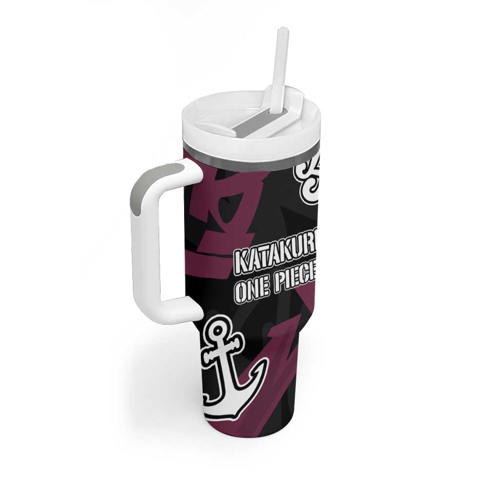 Charlotte Katakuri One Piece Tumbler With Handle Graffiti Street Art Anime Collage