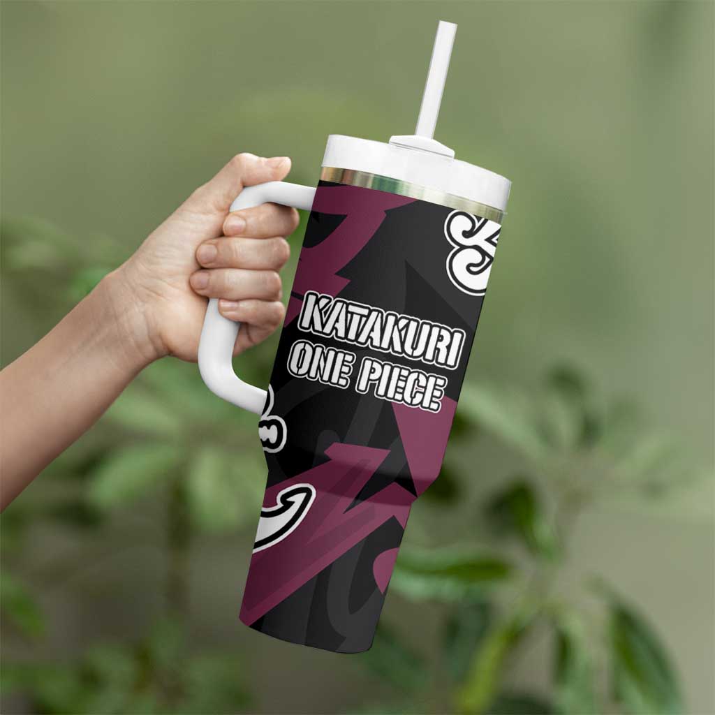 Charlotte Katakuri One Piece Tumbler With Handle Graffiti Street Art Anime Collage