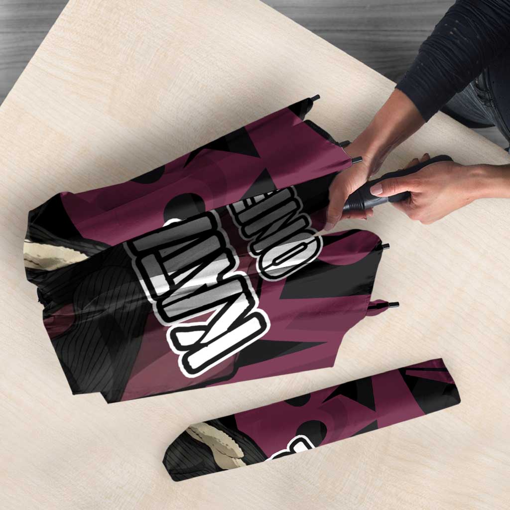 Charlotte Katakuri One Piece Umbrella Graffiti Street Art Anime Collage
