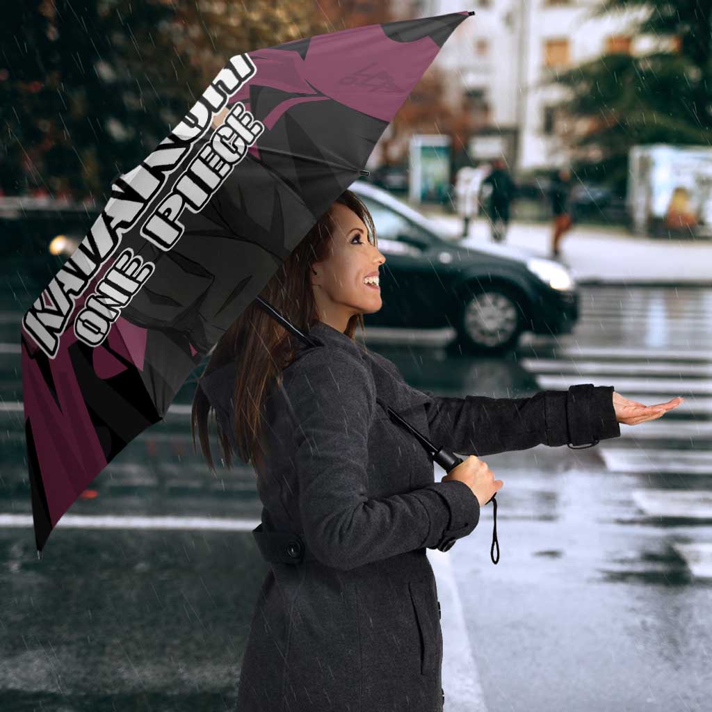 Charlotte Katakuri One Piece Umbrella Graffiti Street Art Anime Collage